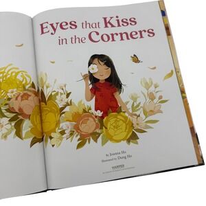 Eyes that Kiss in the Corners by Joanna Ho Hardcover Childrens‎ Book Asian